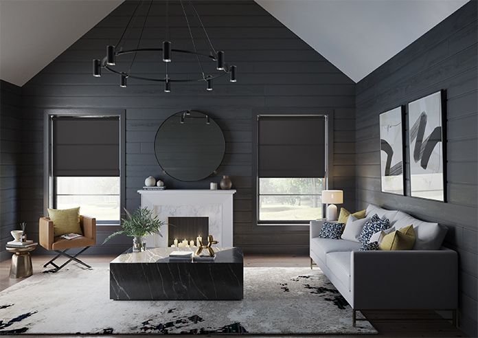 Roma, Obsidian - Twist&Fit Roller Blind - Image 8